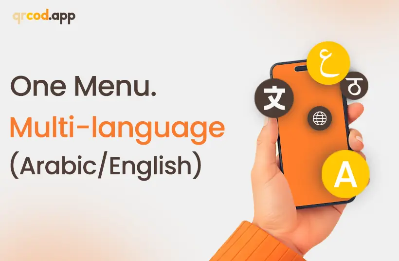 Multi-lingual Digital Menu