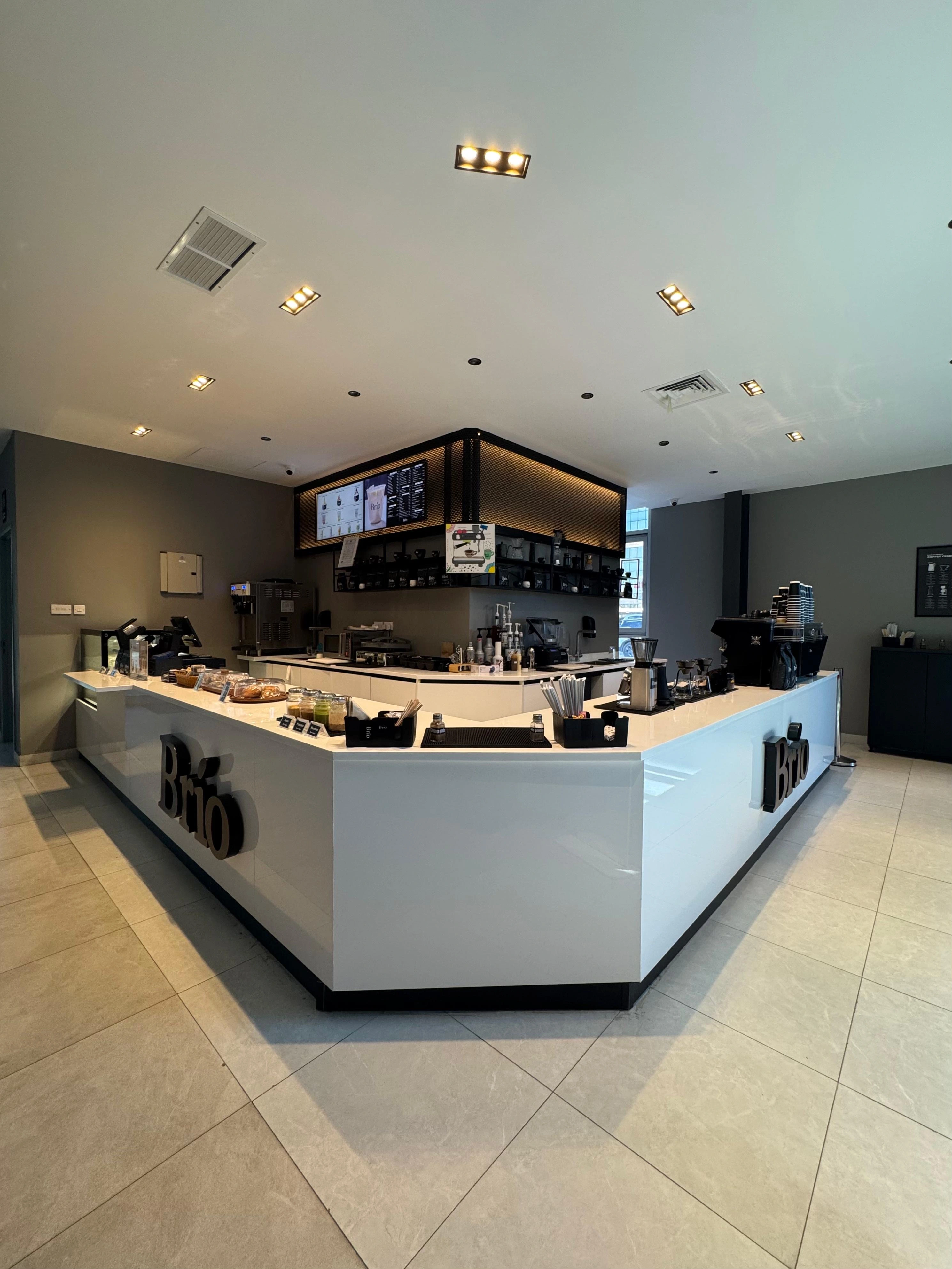 جلسات خارجية في Brio Cafe