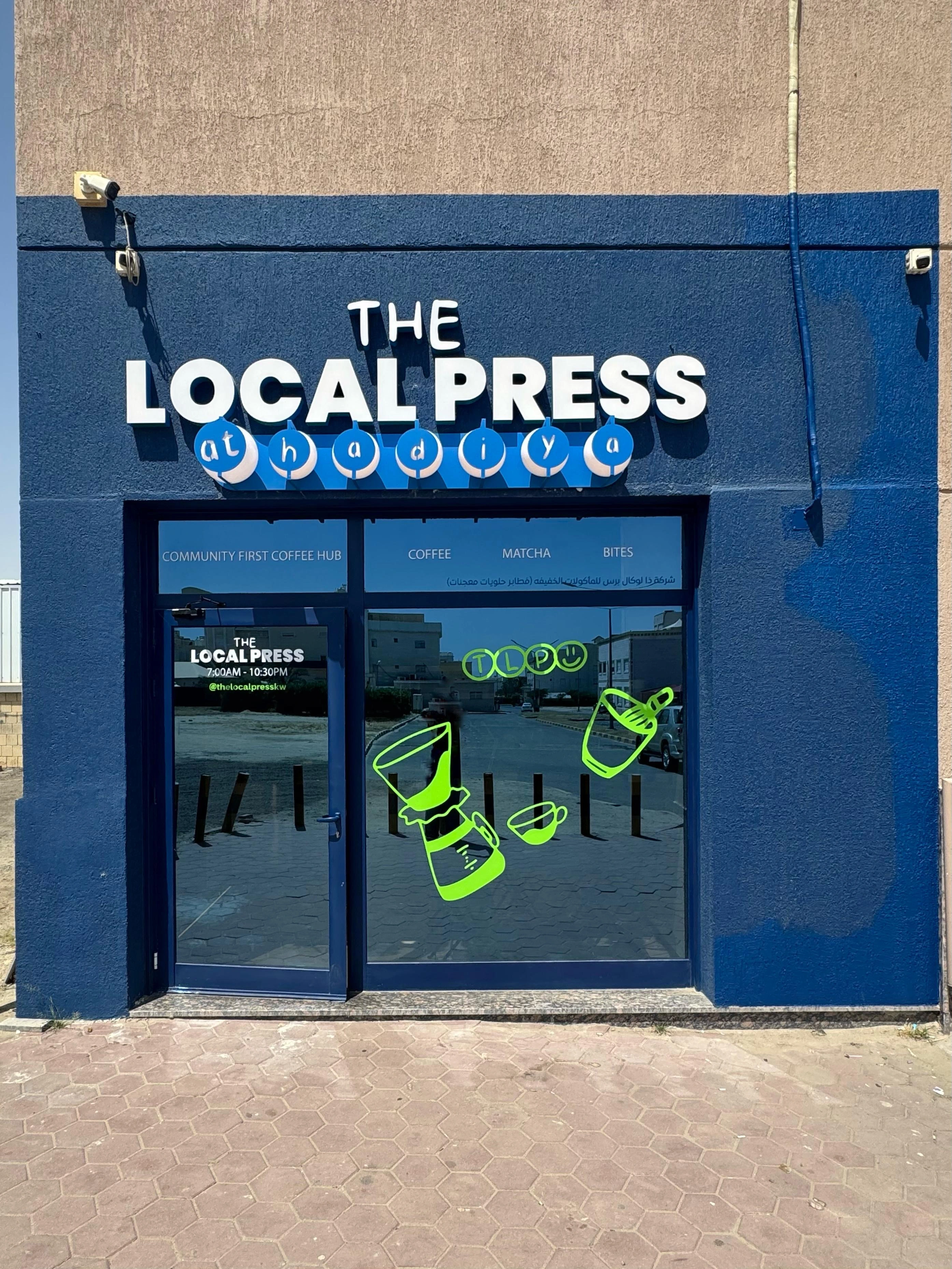 The Local Press seating